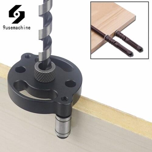 Vertical Pocket Hole Jig Set Floating Shelf Bracket Drill Guide Hole Puncher Doweling Jig For Home Improvement Furniture Tools