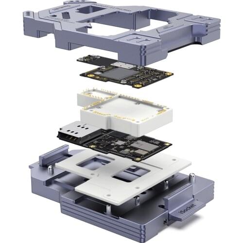 2020 Qianli iSocket Motherboard Layered Test Frame For iPhone 11/11 Pro/11 Pro MAX Logic Board Function Fast Test Holder