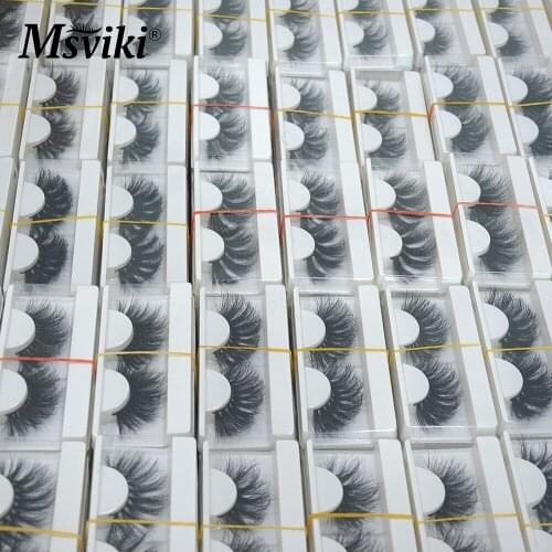 25MM Mink Lashes Vendor Cruelty-Free Fluffy 5D Mink Eyelashes Packaging Box Bulk Beauty Natural Handmade 3D Fake Eyelash Makeup