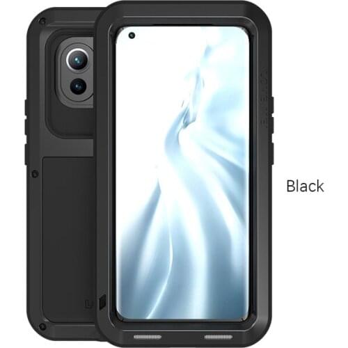 Original Love Mei Case For Xiaomi Mi 11 Mi11 Heavy Duty Full Protection Metal Armor Shock Dirt Proof Phone Case For Xiaomi 11