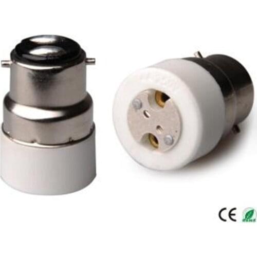 B22 to MR16 Light Socket adapter B22 to MR16/Gu5.3 lamp holder converter, CE Rohs, Install MR16 Spotlight into B22 Socket