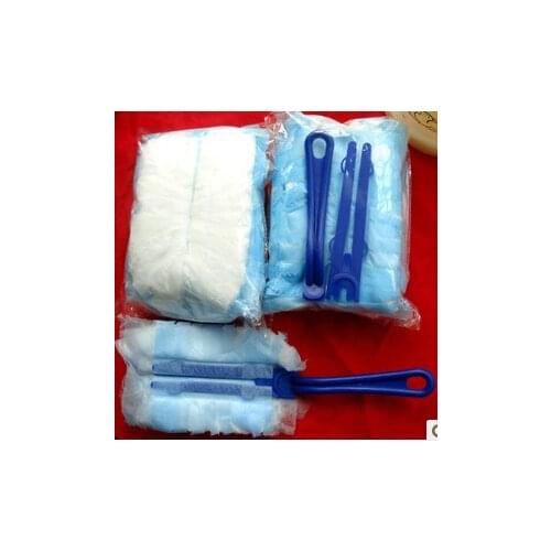 Dust po mao shan flat head 10 with handle dust cleaner paper remover