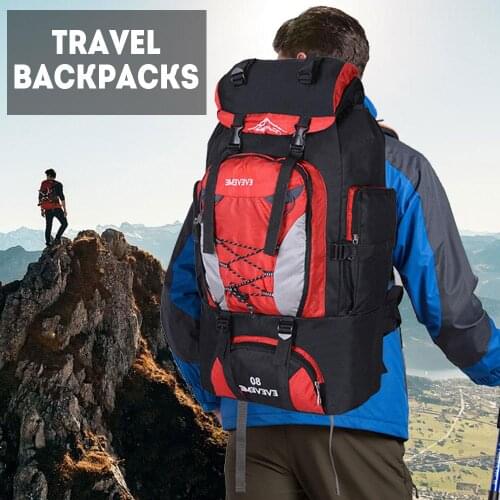 7cm Mountaineering Backpack Military Accessorie Picnic Practical Backpack Field Survival 80L Durable Outdoors