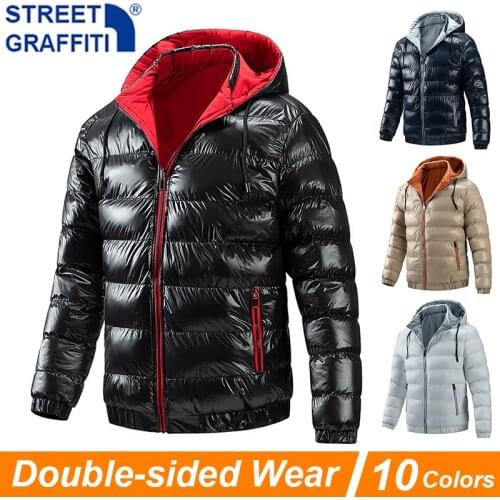 STREET GRAFFITI Men's Autumn Parkas