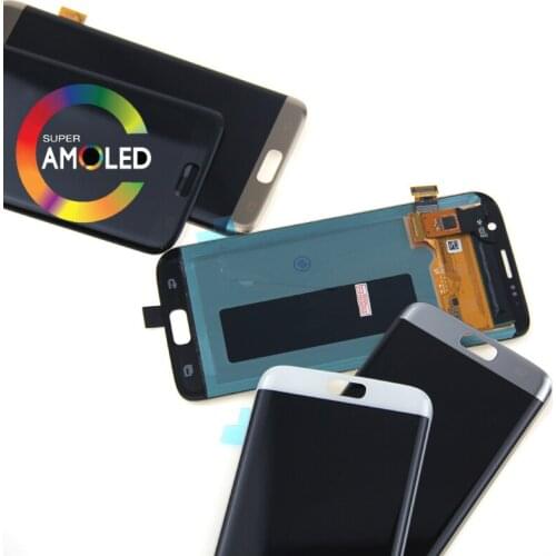 SUPER AMOLED Replacement for SAMSUNG Galaxy s7 edge G935 G935F LCD Display Digitizer Touch Screen Tools