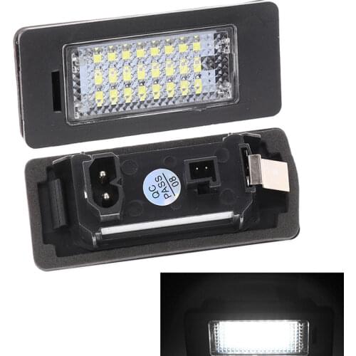 Led Car License Plate Light For BMW E39 M5 E70 X5 E93 Rear Lights Number Plate Lamp Direct Replacement
