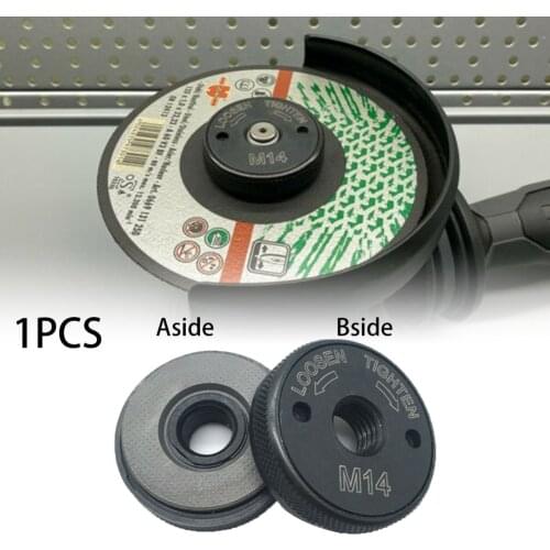 1pc Quick Release Nut For Angle Grinders Up To 230mm For 14mm Spindle Thread Quick Clamping Nut For Mkt Würth Bosch Milwaukee