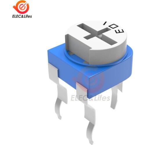 10Pcs RM065 100R 200 500 1K 2K 2.2K 5K 10K 20K 50K 100K 200K 500K 1M ohm Trimpot Trimmer Potentiometer variable resistor RM-065