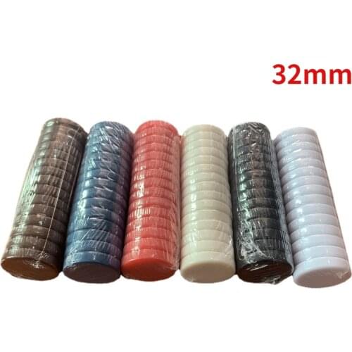 15Pcs/set 2021 Foreign Trade Hot-selling Chess Game Backgammon Piece 32mm Blank Glossy Chip/chip Coin