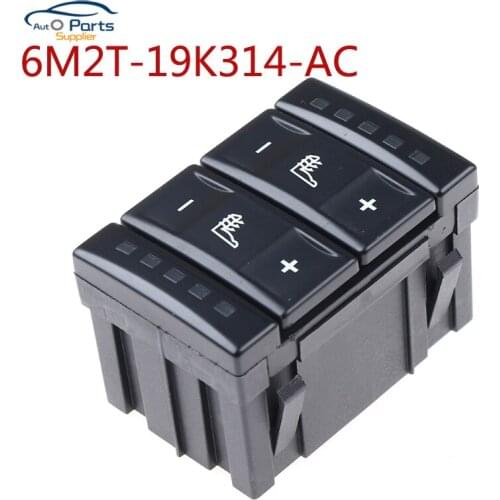 New 2 colors 6M2T-19K314-AC 6M2T19K314AC Silver Seat Heating Button Control Switch For Ford mondeo MK4