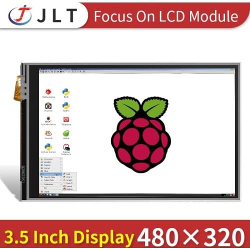 2021 hote sale JRP3509 LCD module pi zero/2/3/4 touch screen monitor raspberry pi display 3.5inch