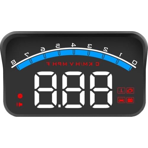 3.5" M6S Car OBD2 II HUD Head Up Display Fuel Consumption Warning System