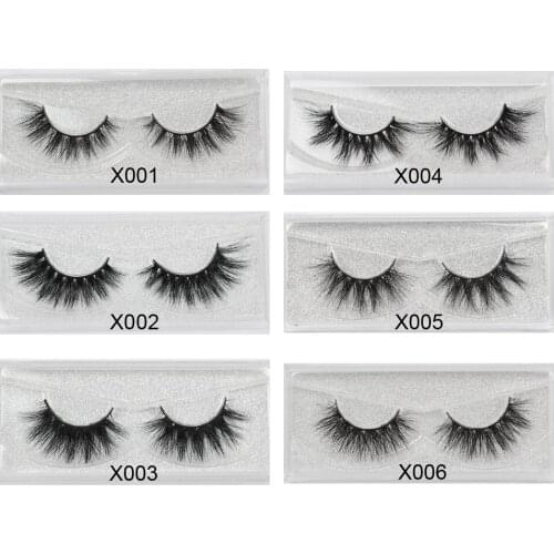 3D Mink Eyelashes 100% Cruelty free Lashes Handmade Reusable Natural Eyelashes Popular False Lashes Makeup Eyelash extension