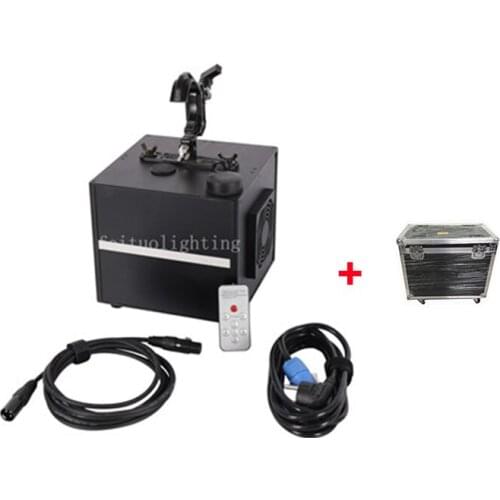 4pcs+Flightcase New 650W Dmx Wireless Upside Down Cold Fireworks Spark Machine 1 - 5 Meter Jet Height Cold Fountain Fireworks