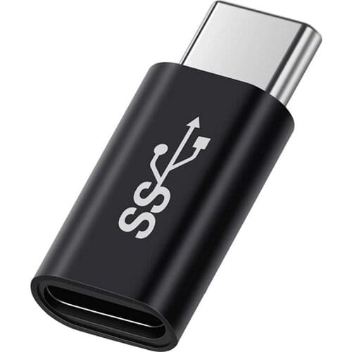 USB-C Male-to-Female Adapter 10GBbps Rate Fast Charging Adapter Universally Compatible Charging Converter Accessories