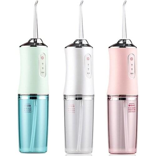 Household Smart Electric Tooth Flusher IPX7 Waterproof Three-speed Adjustment Modes Portable Tooth Flusher
