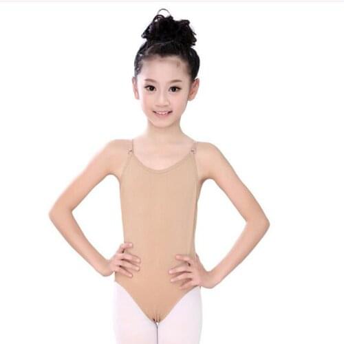Children Strap Jumping Dance Wear Girls Bodywear Dancing Costumes Leotard wear