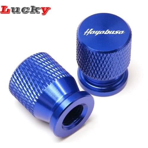 FOR SUZUKI HAYABUSA GSXR1300 GSX1300R High Quality Motorcycle Accessorie CNC Aluminum Wheel Tire Valve Caps Stem Airtight Covers