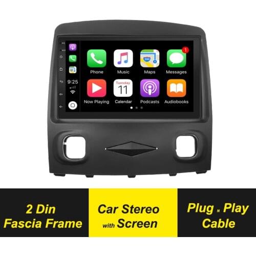 Double Din Fascia Stereo Panel For FORD ESCAPE 2008-2010 Radio Dashboard Refitting Dash Mount DVD Android Player GPS Navigation