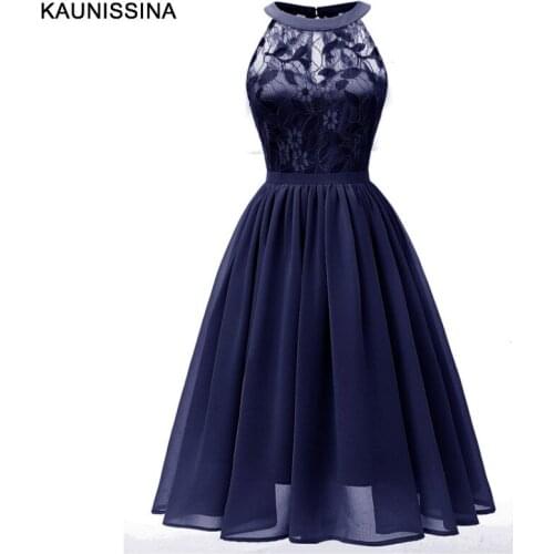 KAUNISSINA Womens Cocktail Chiffon Dresses