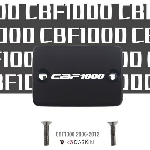 KODASKIN CNC Aluminum Brake Fluid Reservoir Tank Cap Front Brake Cap for Honda CBF1000 2006-2012