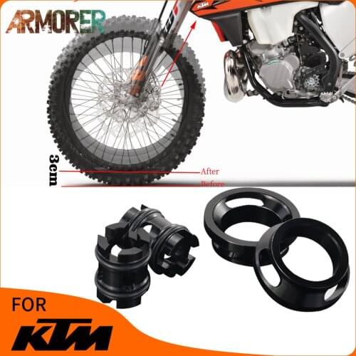 Motorcycle Front Fork lowering inner kit Accessories For KTM 150 250 300 350 450 500 EXC EXC-F EXC F 2017 2018 2019 2020 2021