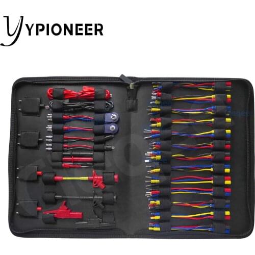 YPioneer P1970 Automotive Multimeter Test Leads Kit 70PCS for Car Repairing Electrical Maintenance Testing