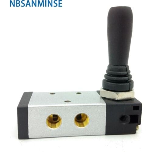 NBSANMINSE 4H210 4H310 4H430 Pull Valve 1/8 1/4 3/8 1/2 Two Position Three Position Five Way Three Position Air Control Valve