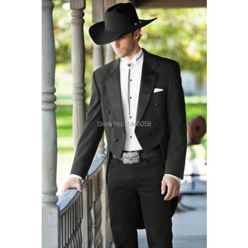 2017 New Brand Italian Tailcoat Dinner Mens Suits With Pants Tuxedos For Men Wedding Tuxedo Groom Suit Bridegroom Custom Made