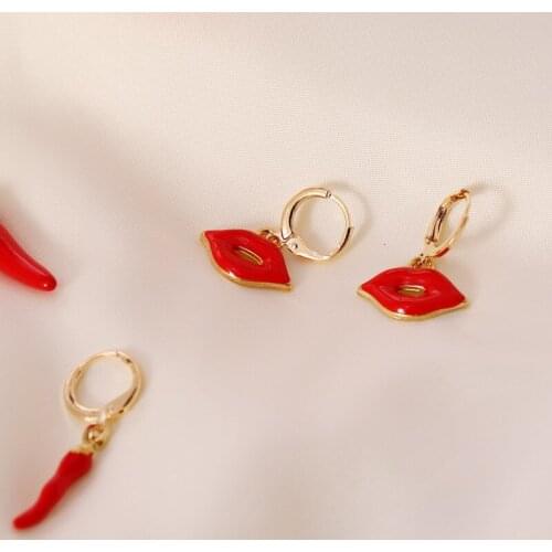 Wholesale Various Female Fashion Personality Earrings for Women Metal Party Jewelry Accessory Girl Gift