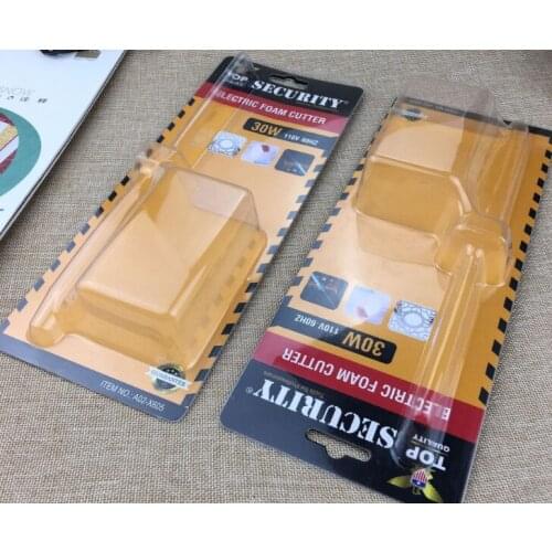 Food grade plastic clamshell blister packaging present model size blister packaging for perfume bottle ---DH5054