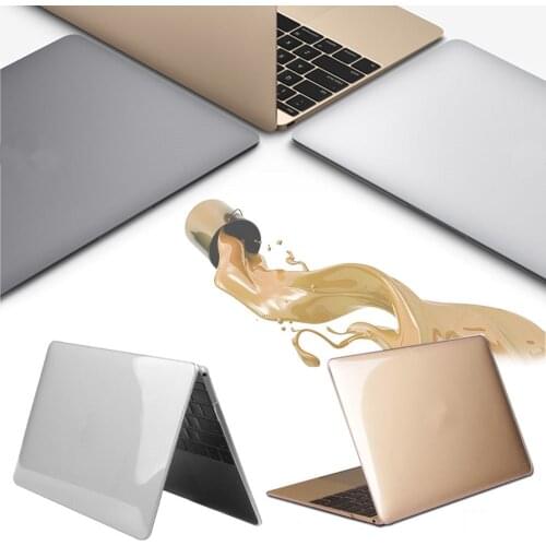 Transparent Crystal Plastic Hard Clear Laptop Shell Case Cove For MacBook 12/ Air 11.6 13.3/ Pro Retina 13 15 inch A1706 A1707