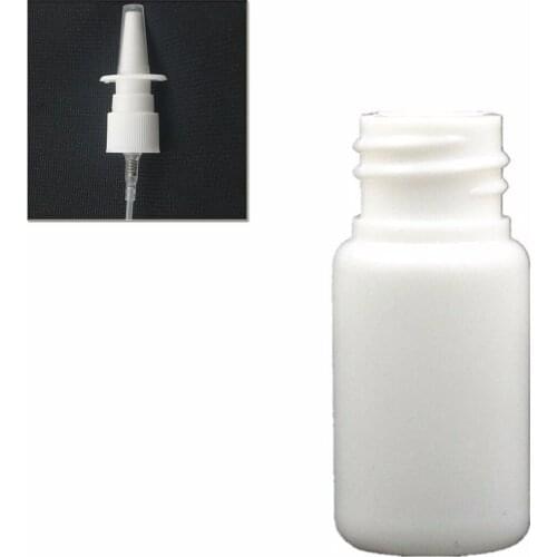 10ml empty plastic nasal pump spray bottle mist nose bottle