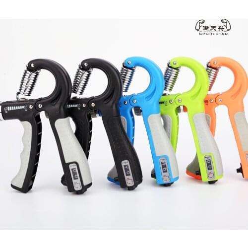 Counting Grip Fitness Adjustable Finger Exerciser Finger Grip Set Exercise Equipment Grip Strength Device