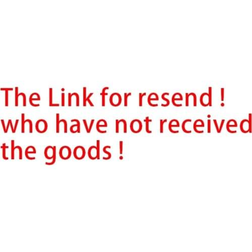 AliExpress Standard Shipping The link for resend ! Please do not place an order before contact the Customer service