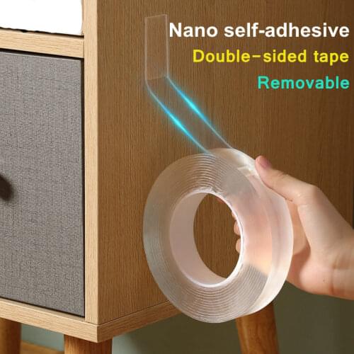 300cm Magic Nano Double Sided Tape Transparent Kitchen Sink Waterproof Self-adhesive Tape for Bathroom Strong Wall Stickers