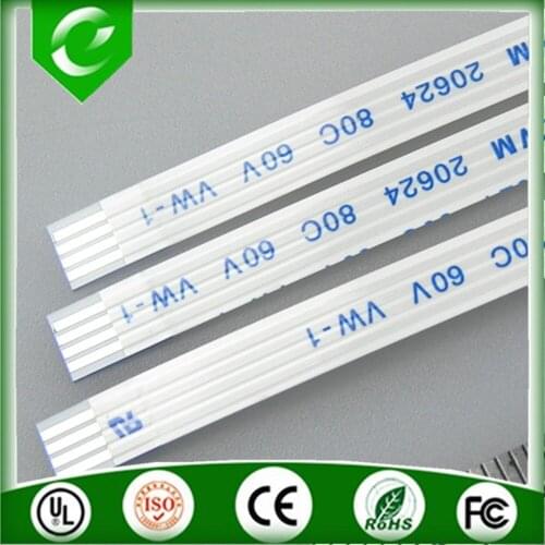 High quality hot sale AWM 20624 1.0mm 4pin 150mm length type B Flexible Flat FFC Cables 5pcs/lot