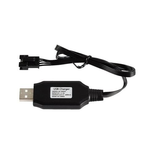 7.4V Battery SM-4P USB Cable Charger UDI001 Udi001 Udi 001 VENOM RC Powerful Boat Speedboat R/C Toys Rc Spare Parts Accessories