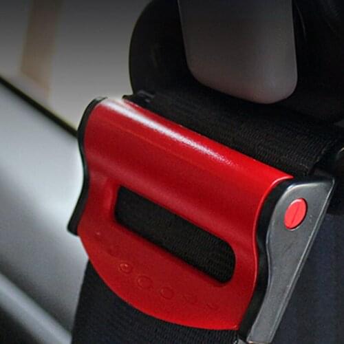 2pcs Car Seat Belts Clips Safety Adjustable Auto Stopper Buckle for Toyota Camry Corolla RAV4 Yaris Highlander/Land Cruiser/PRAD