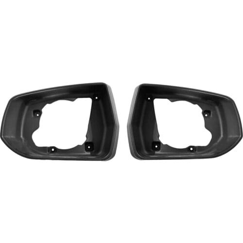 2 Pcs for Chevrolet Malibu 12-17 Car Outer Rearview Mirror Glass Frame Cover Side Rear View Mirror Base, Left & Right