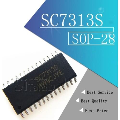 1pcs/lot SC7313S SC7313 SOP-28 audio processor