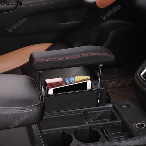 Car central armrest box elbow support lifting armrest box pad height arm support bracket seat modification CD50 Q03