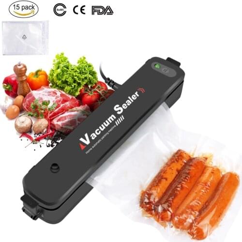 Household Small Vacuum Sealing Machine, Fruit And Vegetable Sealing Machine, Automatic Drying Vacuum Sealing With 15 Sealed Bags