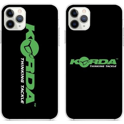 Korda Fishing Tackle Phone Case For iphone 12 11 Pro Max Mini XS Max 8 7 6 6S Plus X 5S SE 2020 XR cover