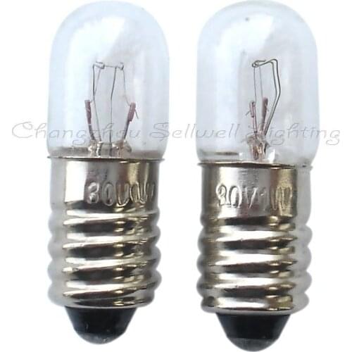 E10 T10x28 30v 1w Rohs Miniature Lamp Light Bulb A255