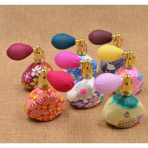 15ml perfume sample spray bottle Bulb soft ceramic atomizer perfume containers 100pcs/lot