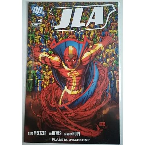 JLA No. 3, DC COMICS, EDITORIAL PLANETA - 2007, the Justice League, 1st Spanish edition, COMIC BOOK, author BRAD MELTZER