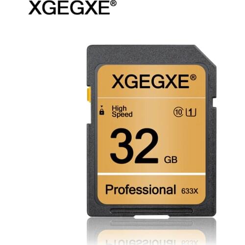 Digital Camera Memory Card Real Capacity 64GB 32GB 16GB 8GB 4GB High Speed Class 10 UHS-I Professional 633x XGEGXE Storage Card