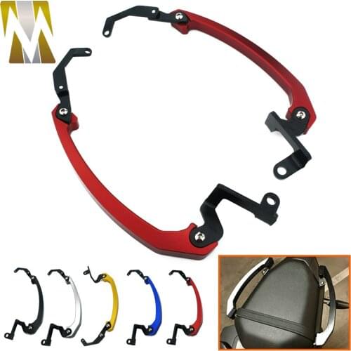 Motorcycle MT07 FZ 07 Grab Handle Bars Rear Seat Passenger Grab Rail Handle For Yamaha MT-07 FZ07 FZ 07 2014 2015 2016 2017