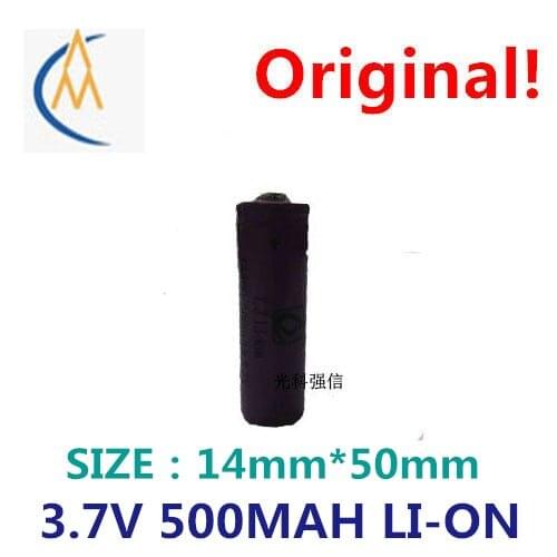 New foot let flashlight AA lithium battery 5 14500 lithium battery 500 mah 3.7 V durable enough capacity
